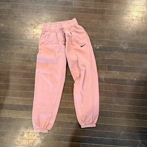 Nike Women's Sweatpants - Dusty Mauve